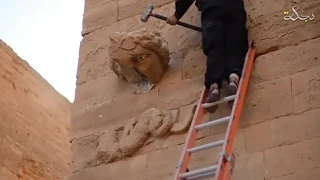 Боевики ИГИЛ похвастались уничтожением древнего города Эль-Хадр