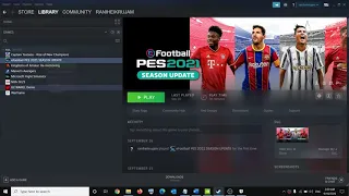 Fix eFootball PES 2021 Crashing, Stuttering, White Screen and Freezing Issue on PC