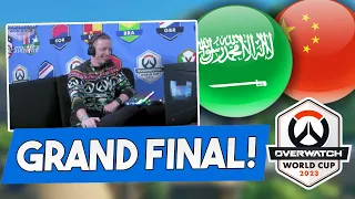 Jay3 Reacts to GRAND FINALS (Saudi Arabia VS China) | Overwatch 2 World Cup 2023 Grand Finals