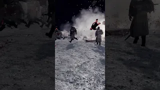 BRUTAL LAST STAND DUEL on MOON - 500 GERMANS vs AMERICANS #shorts