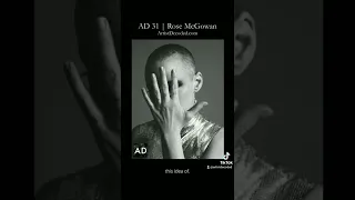 Actor, director, and activist Rose McGowan speaks about cultivating artistic integrity.