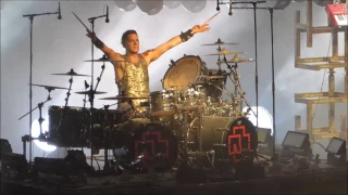 RAMMSTEIN - DU HAST (Schneider on the drums), 11.07.2016, Berlin, Waldbühne