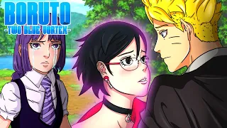 BORUTO UCHIHA AMOUREUX DE SARADA DANS TWO BLUE VORTEX EPISODE 5 ! SUMIRE JALOUSE DU COUPLE BORUSARA