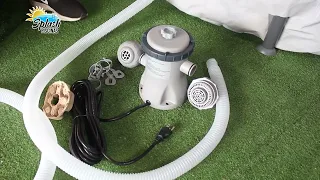 How to install a filter pump in my Bestway structural pool