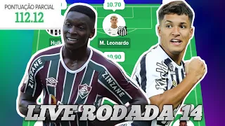 LIVE RODADA #14 CARTOLA FC 2022 | QUAIS TIMES VÃO POUPAR?