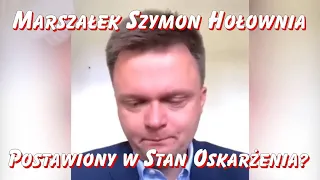 Marszałek Szymon Hołownia stanie przed sądem?