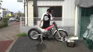 モンテッサ・コタ３１５Ｒレーサー：参考動画：トライアルバイク