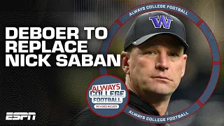 🚨 KALEN DEBOER NAMED ALABAMA'S NEXT COACH 🚨 Greg McElroy reacts | Always College Football