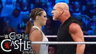 Ronda Rousey vs. Goldberg - WWE Clash At The Castle  2024 - FULL MATCH | WWE June 4, 2024
