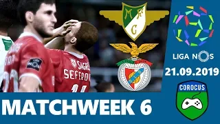 Moreirense vs Benfica | 2019-20 Liga NOS | PES 2020