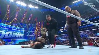 Roman Reigns & Solo Sikoa Attack Jey Uso – WWE Smackdown 7/28/23 (Full Segment)