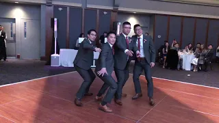 BTS Boys with Luv Groomsmen Dance