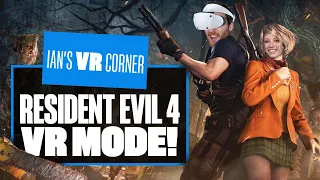 Let's Play Resident Evil 4 VR Mode PSVR2 Gameplay - IT'S FINALLY HERE OMG!!! - Ian's VR Corner