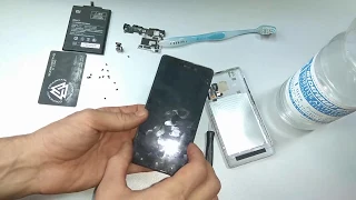 Как разобрать Xiaomi Redmi 3S ( замена батареи, замена сканер пальца, замена камеры )