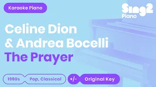 Céline Dion & Andrea Bocelli - The Prayer (Karaoke Piano)