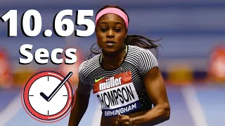 Elaine Thompson-Herah ANNIHILATES 100M Field At Diamond League Weltklasse