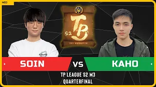 WC3 - TP League S2 M3 - Quarterfinal: [ORC] Soin vs Kaho [NE]