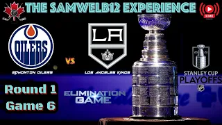 EDMONTON OILERS vs. LA Kings | Live NHL Playoffs - GAME 6 | ROUND 1