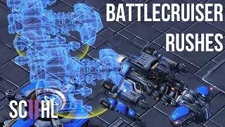 DOUBLE Battlecruiser Rush! - Starcraft 2: Uthermal vs Elazer