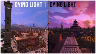 Dying Light 1 & Dying Light 2 | More Saturation Comparison [With Nvidia Filter]