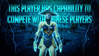 This player has capability to compete with Chinese players|90fps Montage| Spark playz