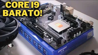 MELHOREI O KIT CORE I9 BARATINHO DO ALIEXPRESS !!! ( FICOU MAIS POTENTE )