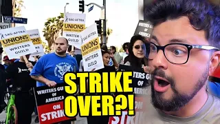 WRITERS STRIKE OVER? EVERYTHING WE KNOW EXPLAINED!!