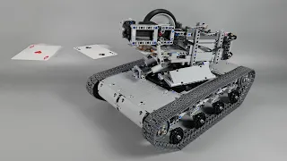 Building A Card Shooting Lego Tank