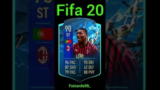 Rafael Leao all fifacards from fifa19 to fifa22😍 Which the best card? #fifa #fut22 #fifahistory