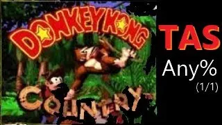 [TAS] Donkey Kong Country Any% in 7:24.68