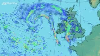 Heavy rain and snow for the UK