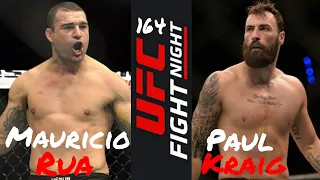 Нокаут неизбежен!!!UFC Fight Night 164 Маурисио Руа vs Пол Крэйг прогноз