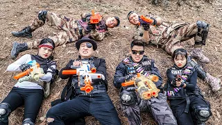 LTT Game Nerf War : Captain Warriors SEAL X Nerf Guns Fight Criminal Group One Eye Hostage Rescue