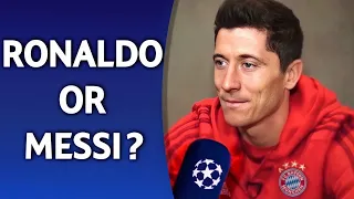 Ronaldo or Messi? | ft. Firmino Lewandowski Salah