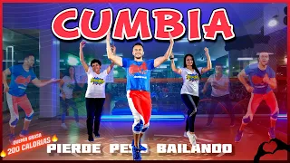 CUMBIA Mix Zumba - 20 Min 🔥 Bailoterapia para BAJAR de Peso RAPIDO