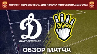 Обзор матча 18-го тура ОЛИМП ФНЛ-2 "Динамо-СПб" - "Красава"