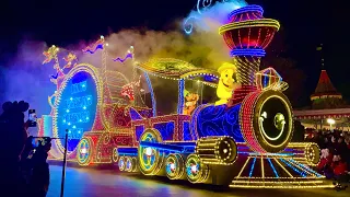 【4K】東京ディズニーランド・エレクトリカルパレード・ドリームライツ / Tokyo Disneyland Electrical Parade Dreamlights【最前列より撮影】