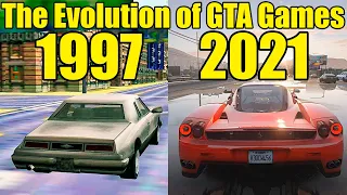 The Evolution of Grand Theft Auto Games (1997-2021) - Эволюция игр!