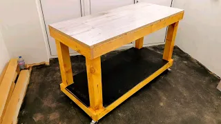 Build a Super CHEAP and EASY DIY Desk Using Floor Laminate