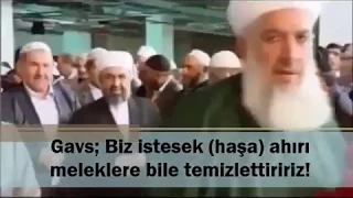 Adıyaman Menzil Şeyhi: İstersem ahırı meleklere temizlettiririm!