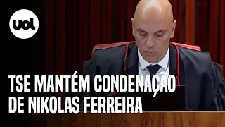 TSE mantém condenação a Nikolas por propagar fake news; deputado deve indenizar Lula em R$ 30 mil