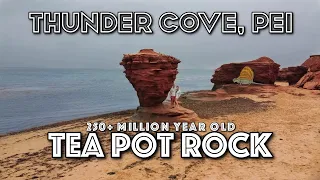 Thunder Cove, PEI | 250+ Million Year Old Teacup Rock