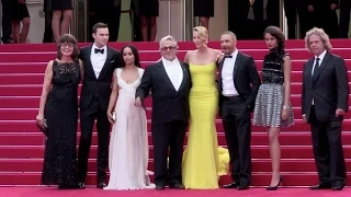 Tom Hardy, Charlize Theron, Nicholas Hoult and Zoe Kravitz at the Mad Max Premiere in Cannes