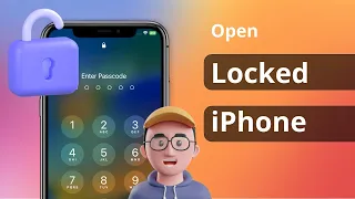 [3 Ways] How to Open a Locked iPhone without Computer or Password 2024