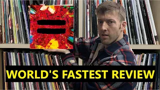 Reviewing Ed Sheeran's = in 10 seconds or less