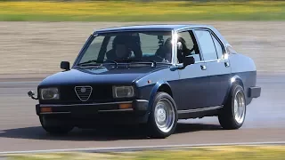 Alfa Romeo Alfetta 2.0 - The Italian Pride Engine & Drifting