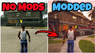 I Installed 25 MODS to Fix and Enhance GTA SA Definitive Edition