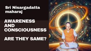 What is the differenece between Awareness and Consciousness ?  Nisargadatta