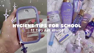 11 HYGIENE tips for SCHOOL | Tips and Advice | Cxrn