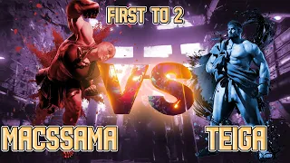 [SF6] Ranked FT2 Set: MacsSama (Marisa) vs Teiga (Ryu)